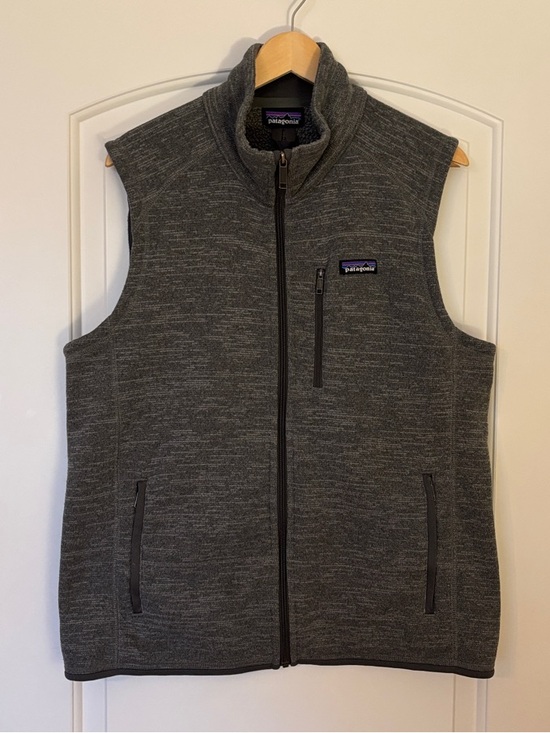 Patagonia Other - Patagonia Men’s Better Sweater Full Zip Fleece Vest Nickel Gray L EUC